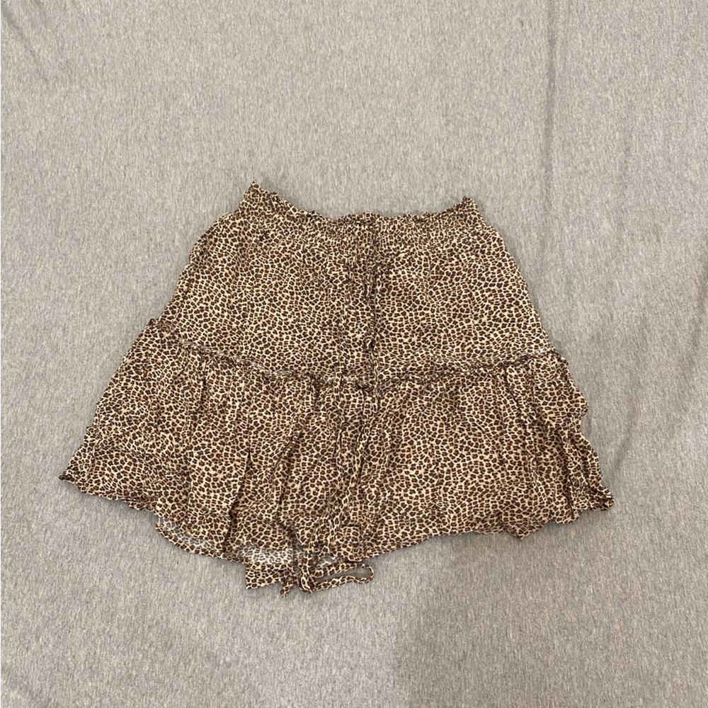 Small cheetah print skirt